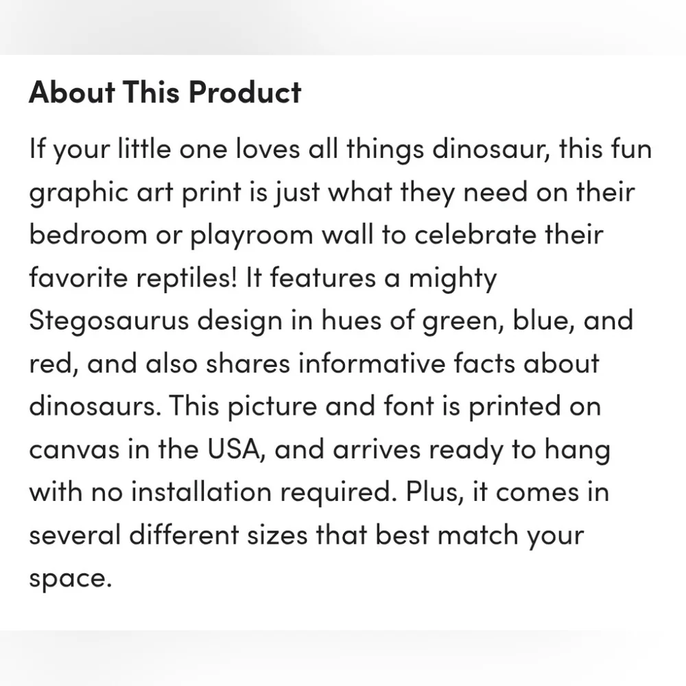 Stupell Industries Kids Room Art Stegosaurus Dinosaurs Wall Plaques Set Of 2